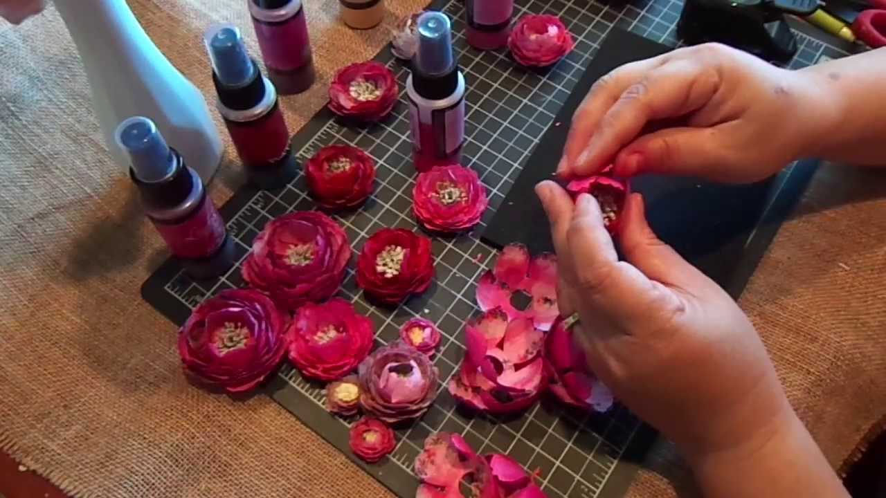 Handmade Paper Peonies