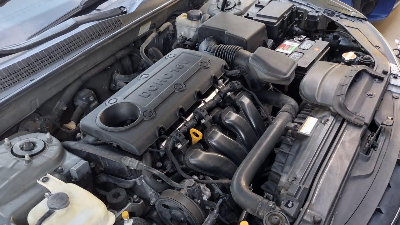 HYUNDAI SONATA OIL CHANGE