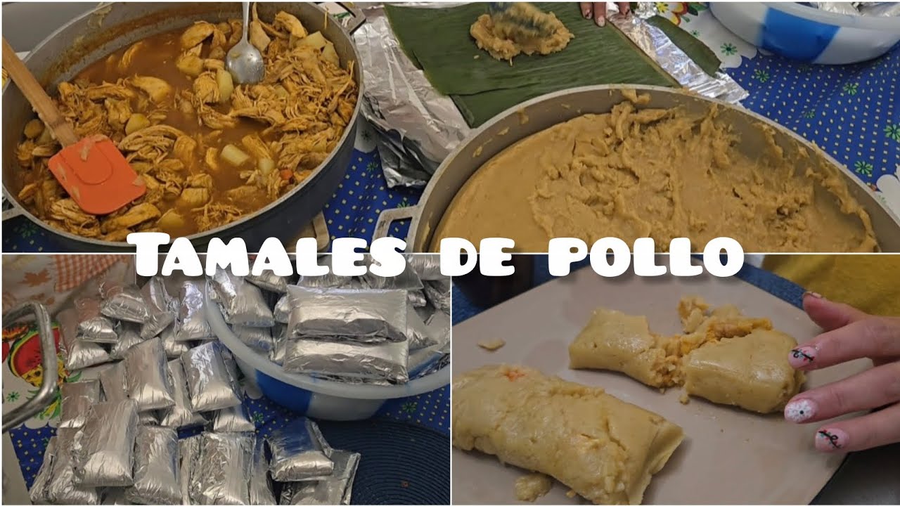 Preparando los tamales para el 24 de diciembre 😋😋