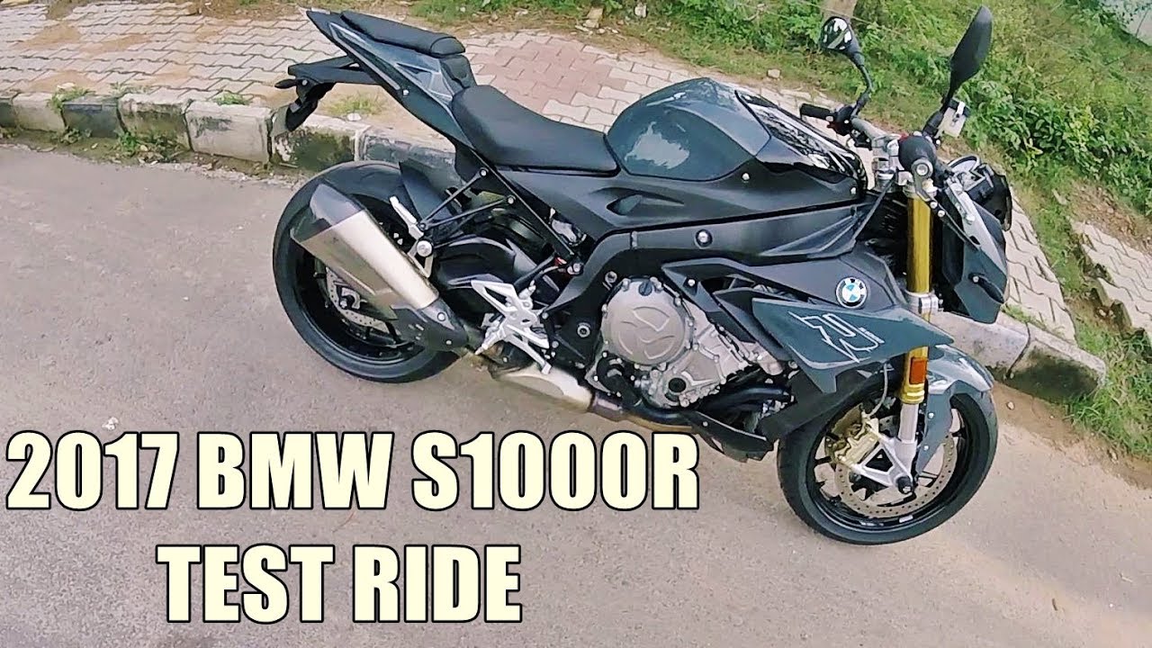 TEST RIDE - 2017 BMW S1000R In City - Akrapovic Exhaust