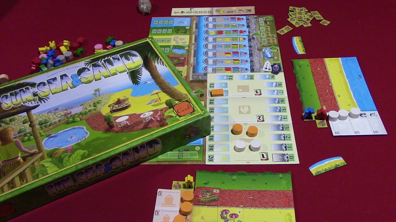 Jeremy Reviews It... - Sun, Sea & Sand Board Game Review