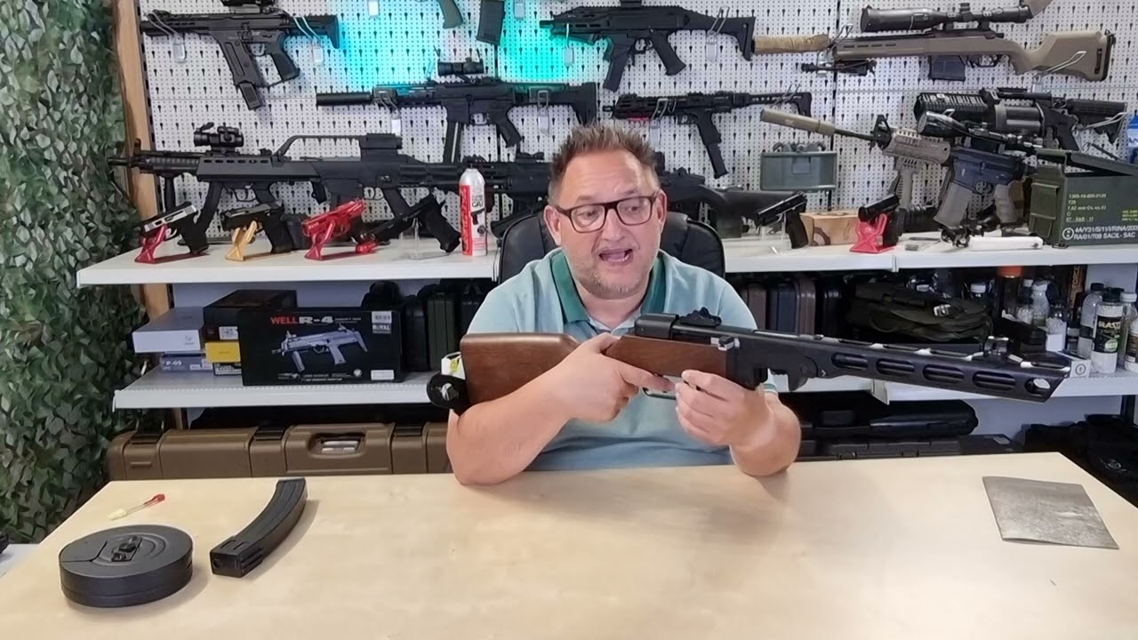 Snow Wolf PPsH-41 Airsoft Softair ab 14 Jahre 0,5 Joule Test unboxing Review Softair.Zone Deutsch