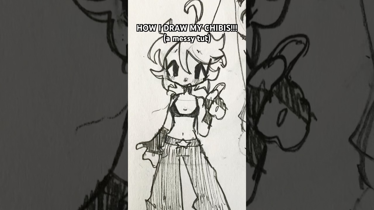 how i draw my chibis!! #art #tutorial #doodle #artist
