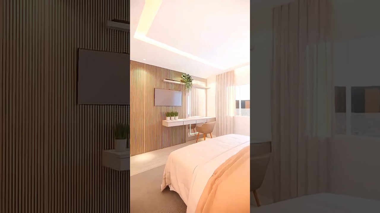 👌Bedroom design ideas 😀 #bedroomdesign #interior #kumarinteriorthane#kumarinterior #viralshorts