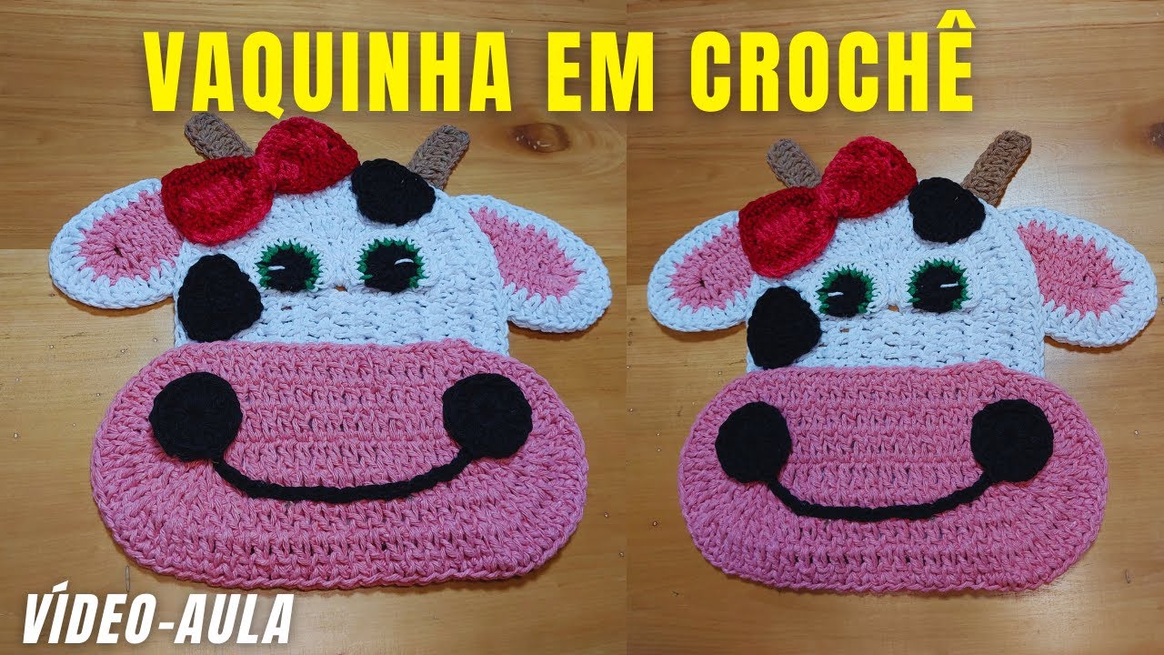 VAQUINHA DE CROCHÊ PARA APLICAÇÃO