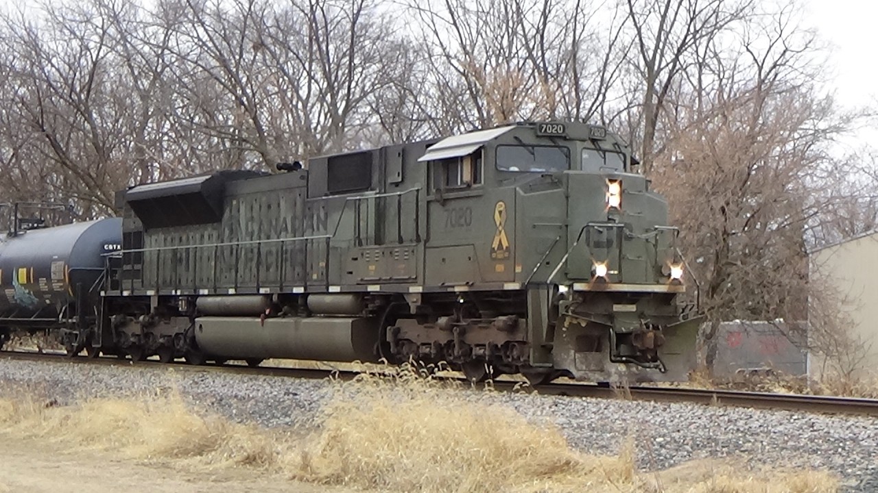 CPKC a very long 252 and 577 with CP 7020 February 6, 2026