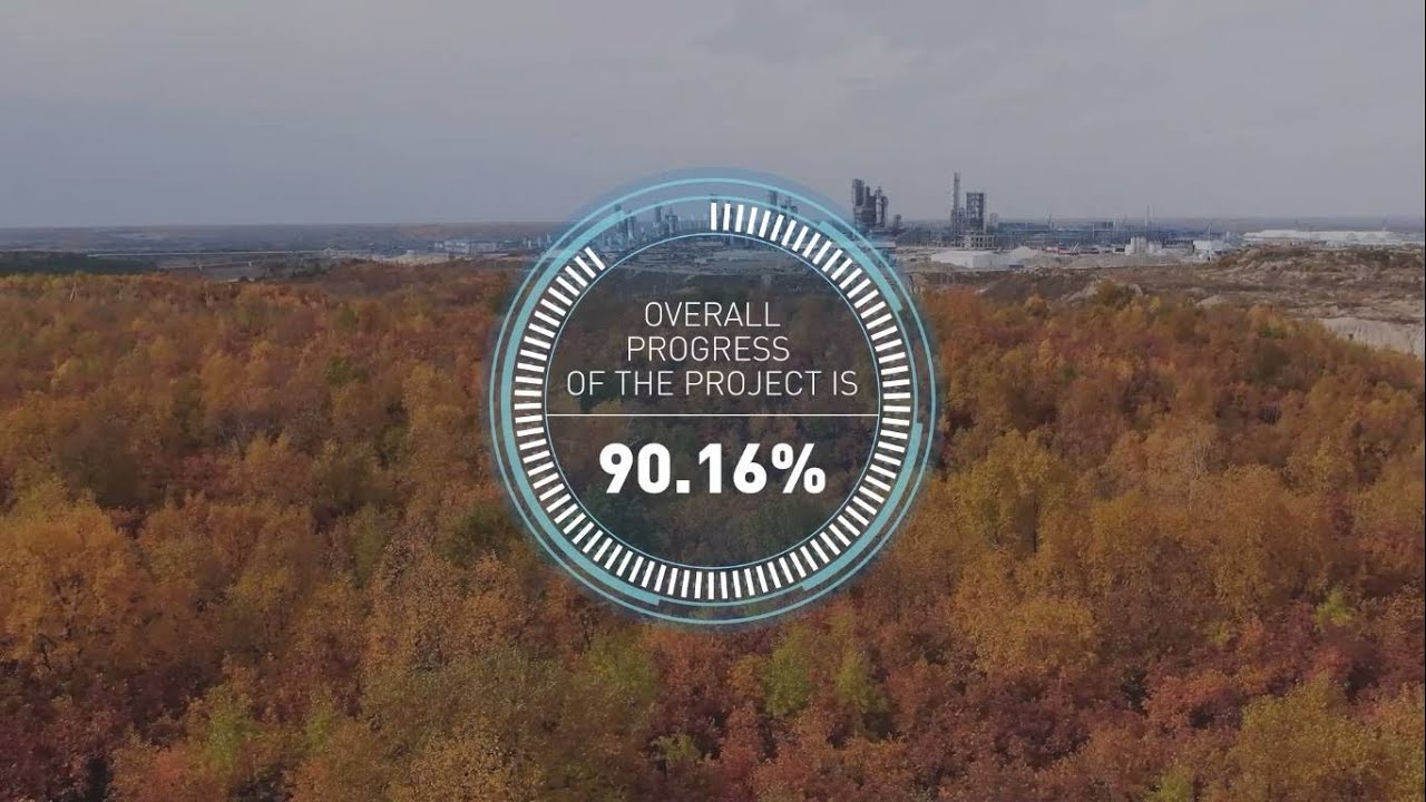 Amur GPP construction reaches 90.16% completion in early October 2023
