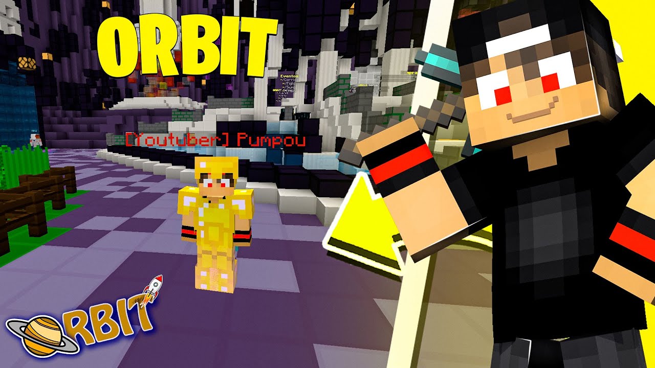 NOVO SERVIDOR DE RANKUP, FULL-PVP E SKYBLOCK! Orbit