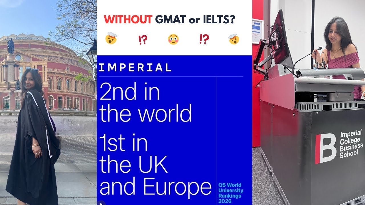 How I Got Into Imperial College London Without IELTS & GMAT 🇬🇧 | My Real Application Story