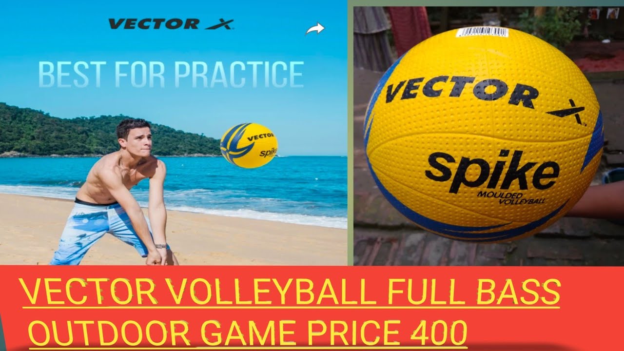 Best volleyball best mikasa volleyball VECTOR X Spike With Pump Volleyball - Size: 4