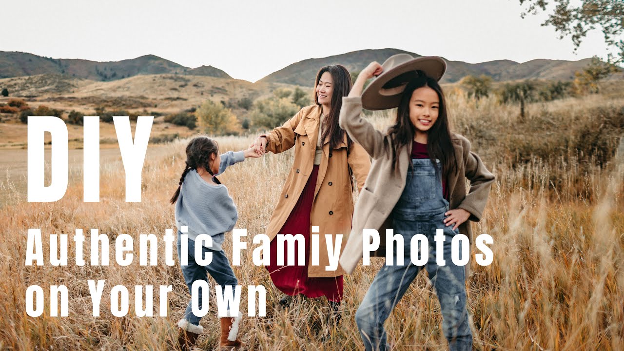 Take Your Own Family Photos by Using Remote Control and Tripod