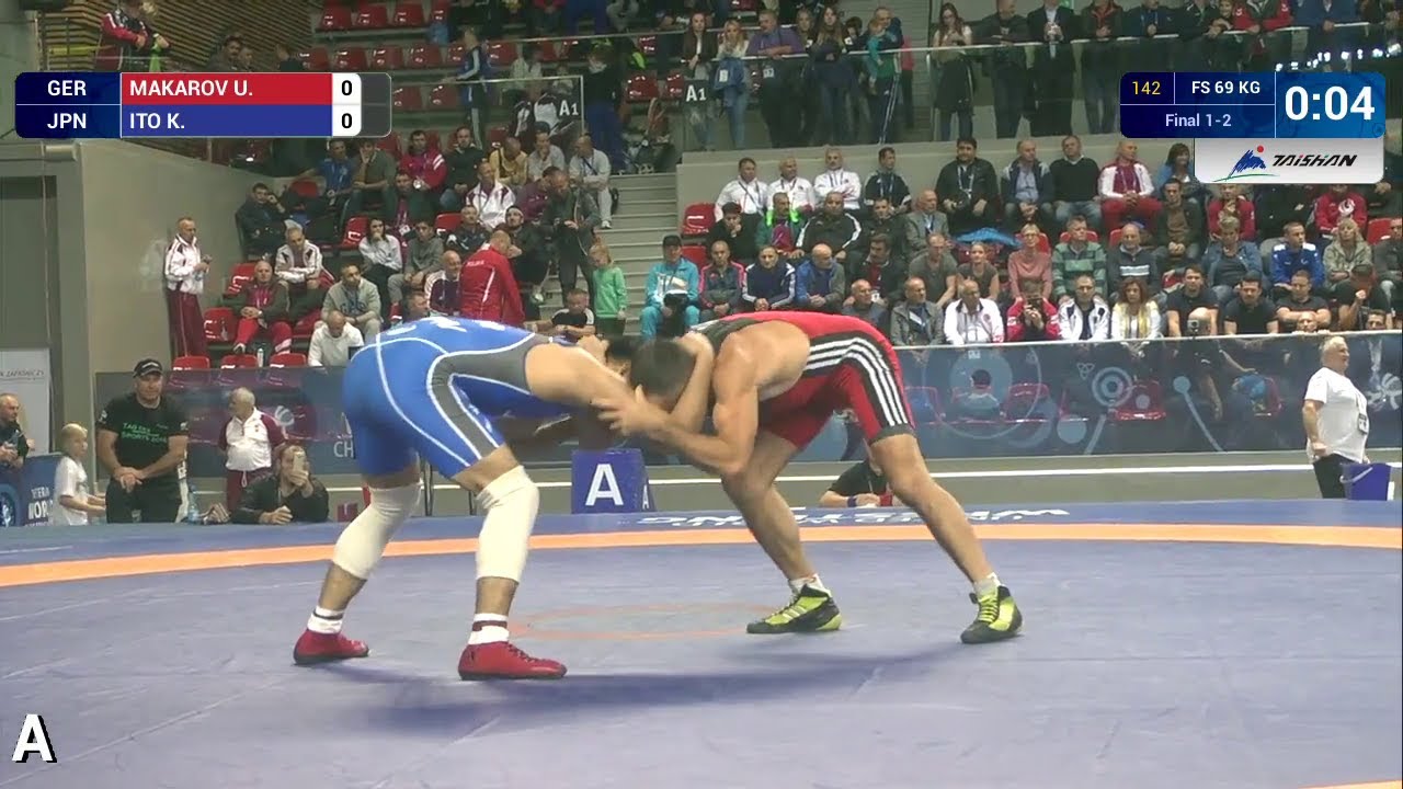 GOLD FS - 69 kg: K. ITO (JPN) df. U. MAKAROV (GER), 6-0