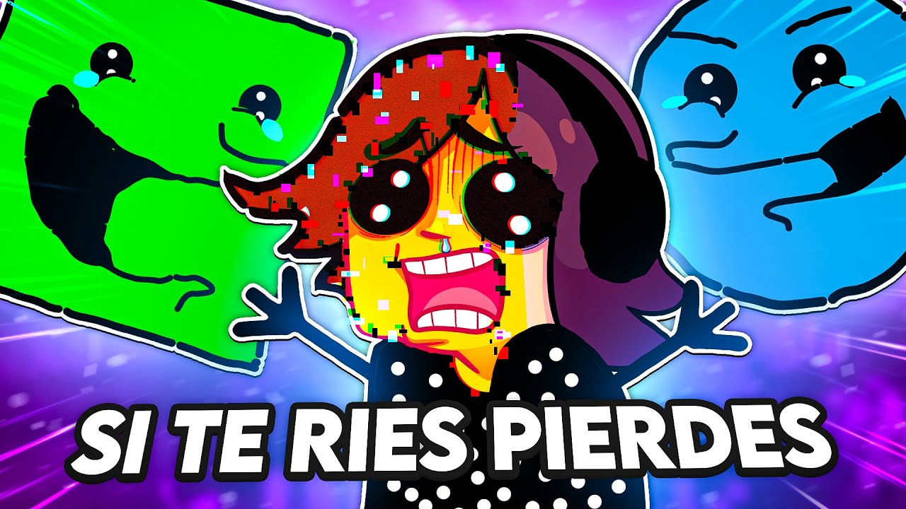 SI ME RIO ME VUELVEN UN DIBUJO ANIMADO🤣 Si te ries pierdes con @CuadraditoyCirculitoOk