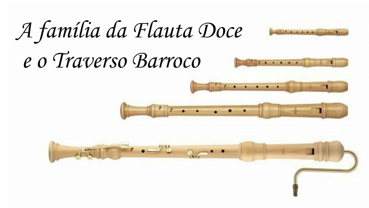 A fam&iacute;lia da Flauta Doce e o Traverso Barroco: Curiosidades Musicais