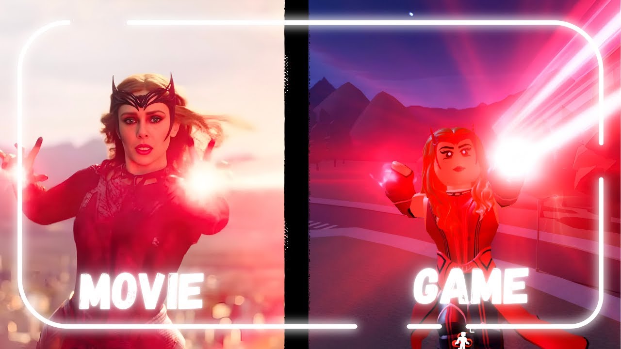 MOVIE VS GAME 🎬 | WANDA VS DOCTOR STRANGE | PART 2 | MARVEL OMEGA | CINEMATIC | ROBLOX
