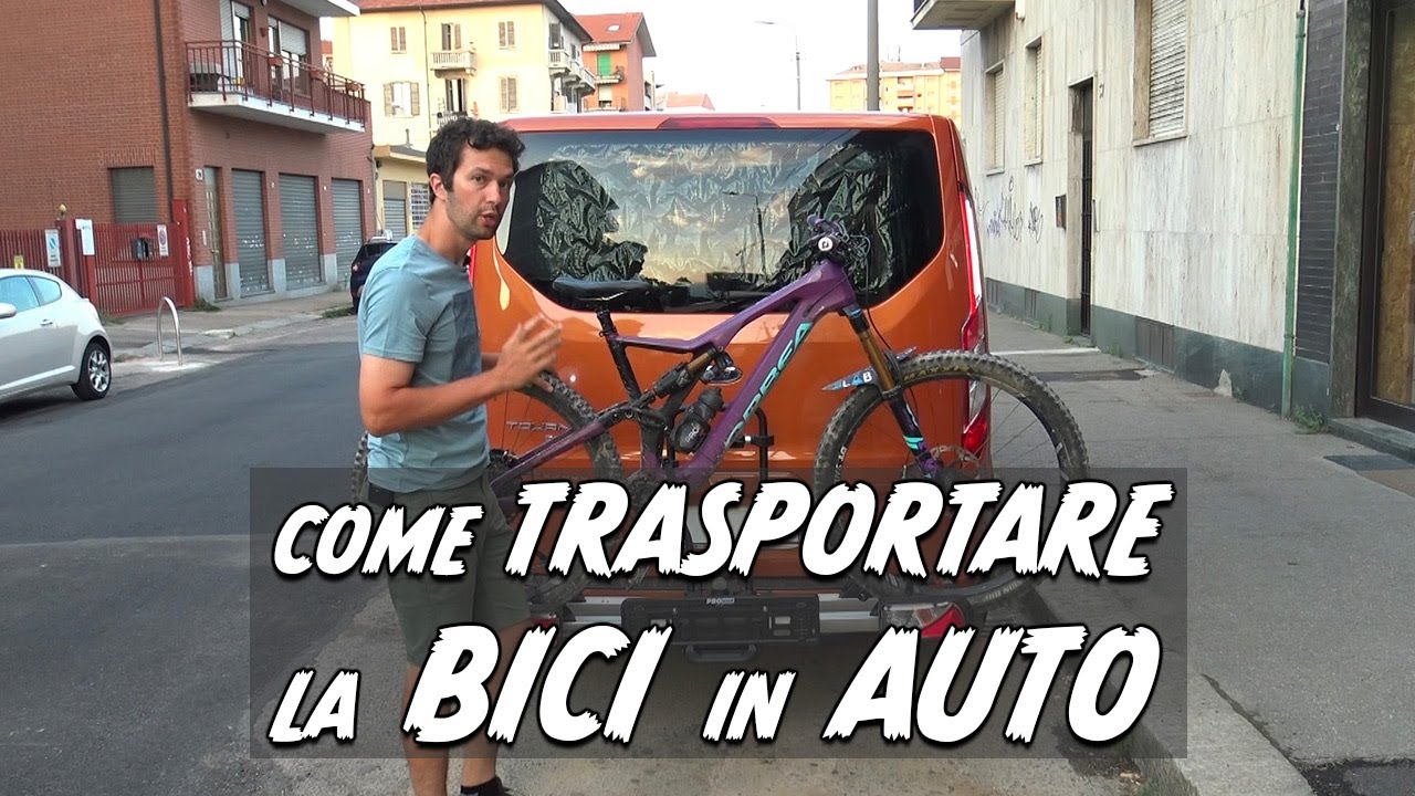 Come trasportare la bici in auto (ebike comprese)