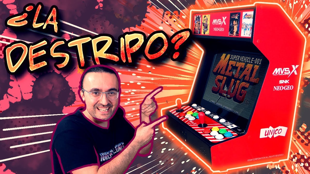 🕹️ NEOGEO MVSX HOME ARCADE la máquina arcade bartop de snk ¿ merece la pena ?