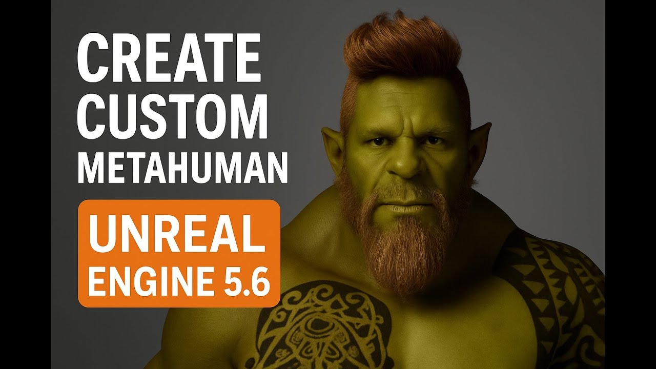 How to Create a Custom MetaHuman in Unreal Engine 5.6 (Step-by-Step Guide)