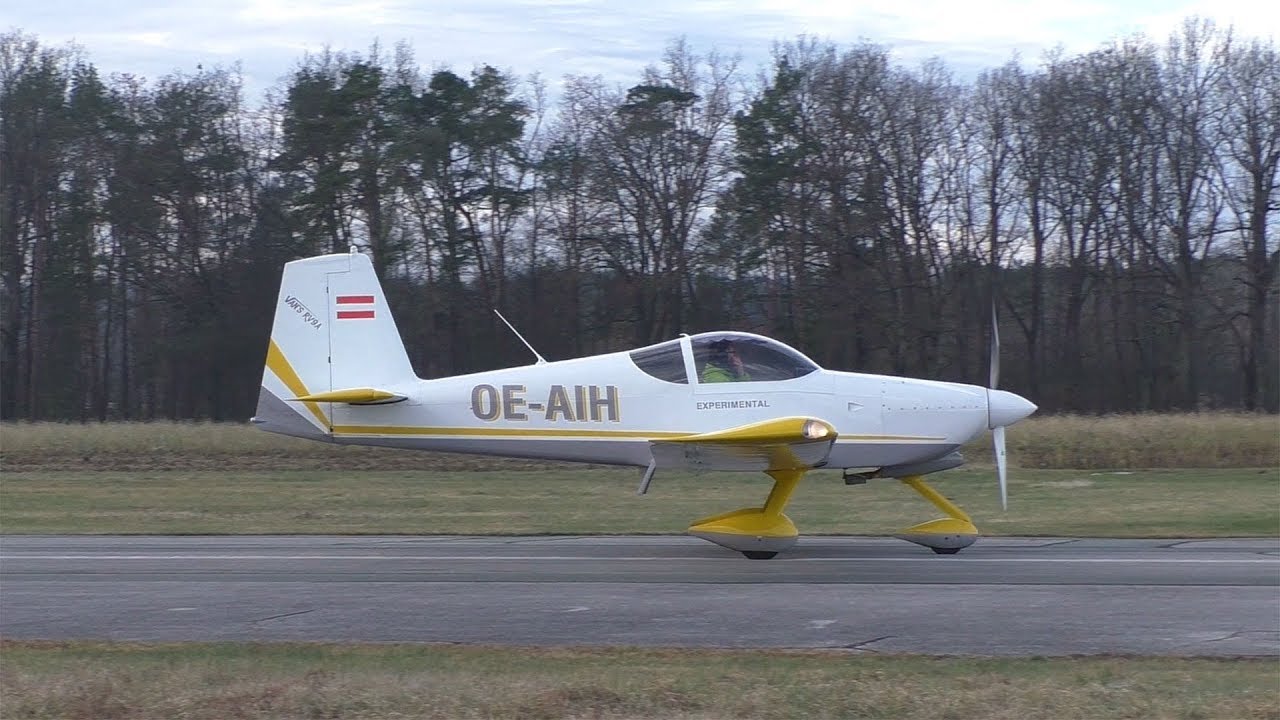 Vans Aircraft RV-9A landing at Airfield Punitz | OE-AIH