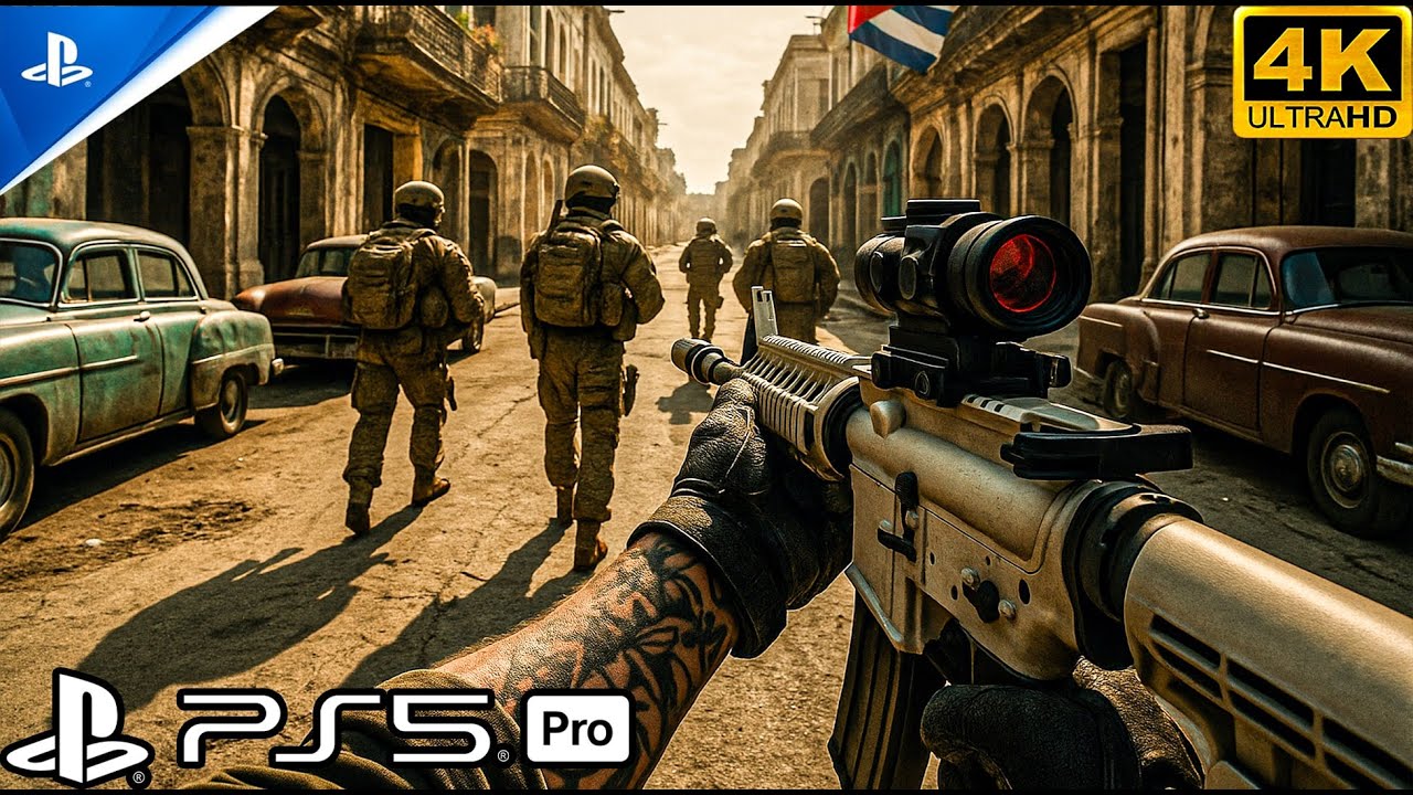 HUNTING DOWN NAZI LEADER IN CUBA (PS5) Realistic ULTRA Graphics Gameplay [4K 60 FPS] Call of Duty
