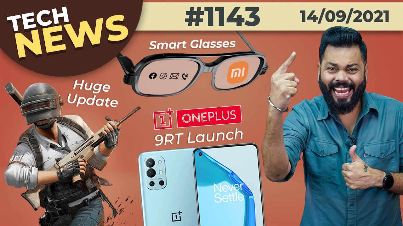 TrakinShorts 1 Million❤️, iPhone 13, OnePlus 9RT Launch Date,Xiaomi Smart Glasses,BGMI 1.6-#TTN1143