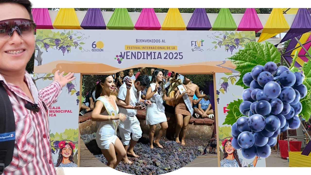 Así se vive la VENDIMIA DE ICA 🍇🌞2025