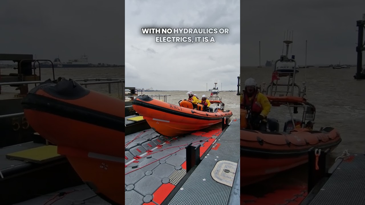 Revolutionary Docking System - AQUA-DOCK - RNLI Atlantic 85 B Class RIB