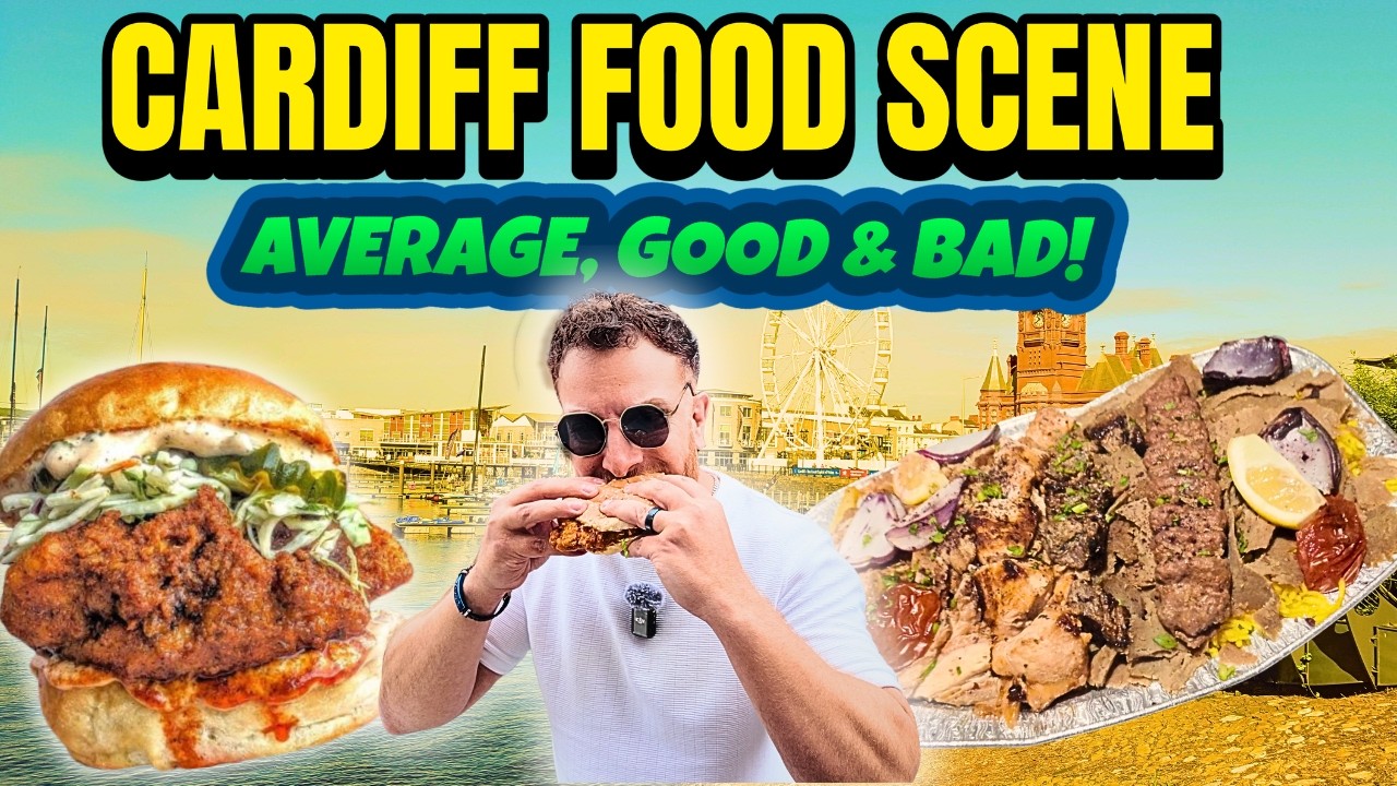 Cardiff Food Tour 🇬🇧 | Average, Amazing & Terrible Experiences