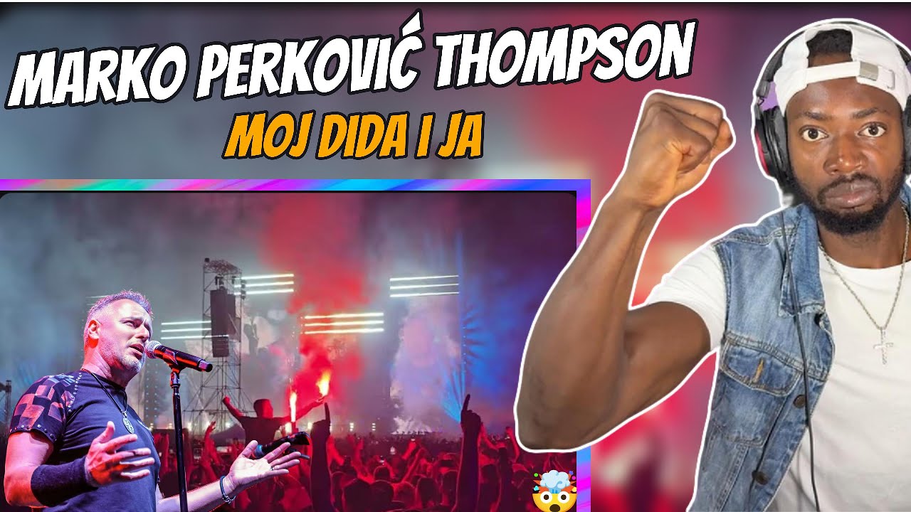 🇭🇷Marko Perković Thompson - Moj dida i ja -⎢Zagreb Hipodrom REACTION ⎢Greatest of All Time!