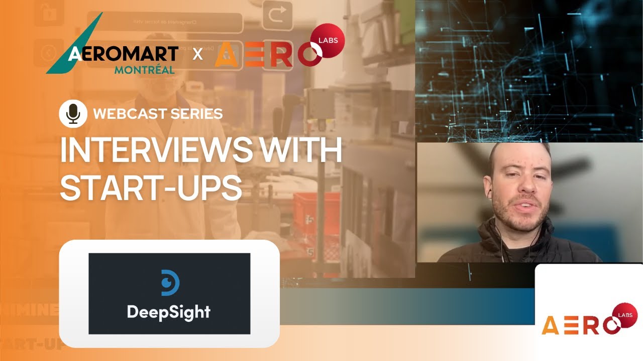 🚀 Innovative Startups at AeroLabs Studio | Aeromart Montr&eacute;al ✈️ Philippe Thimineur from DeepSight