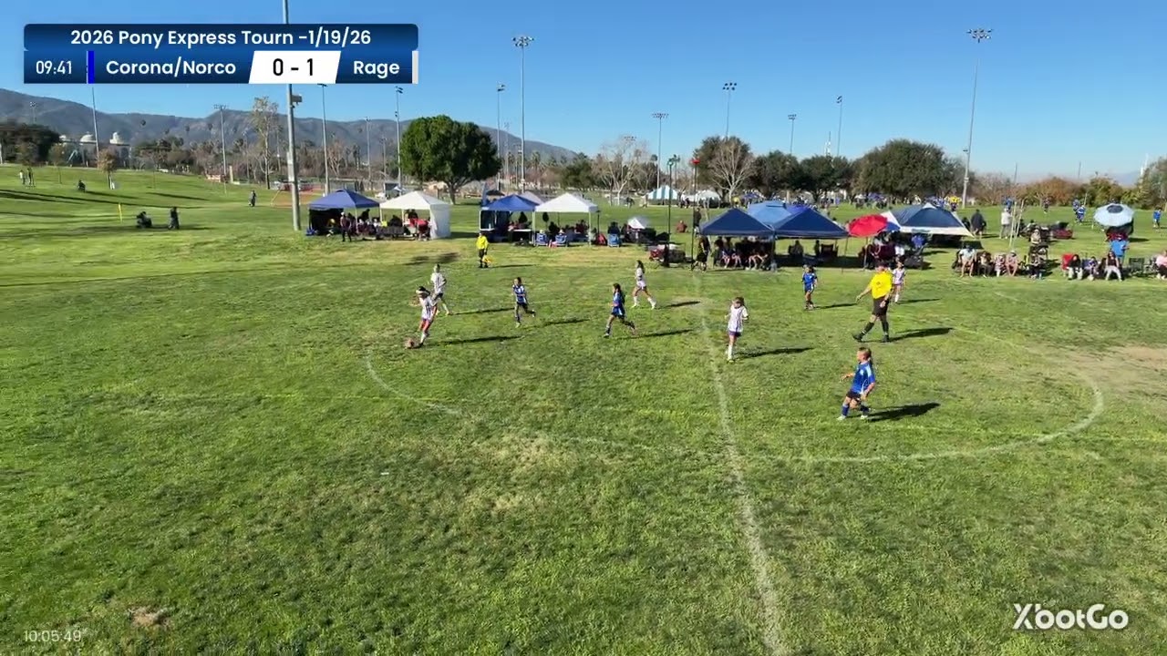 2026 Pony Express Tournament - Game  5 - 1/19/26 - Rage at Corona/Norco