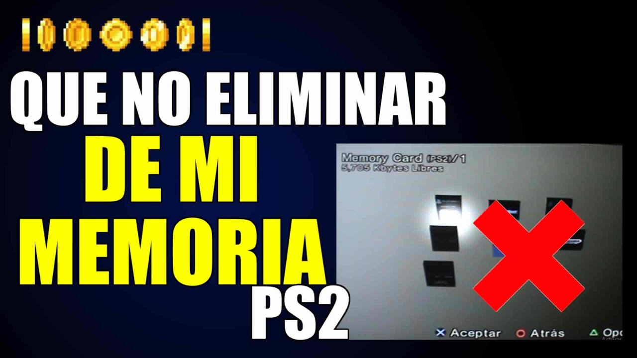 Que contenido no debes eliminar de mi memory card de mi ps2 si tengo free mc boot