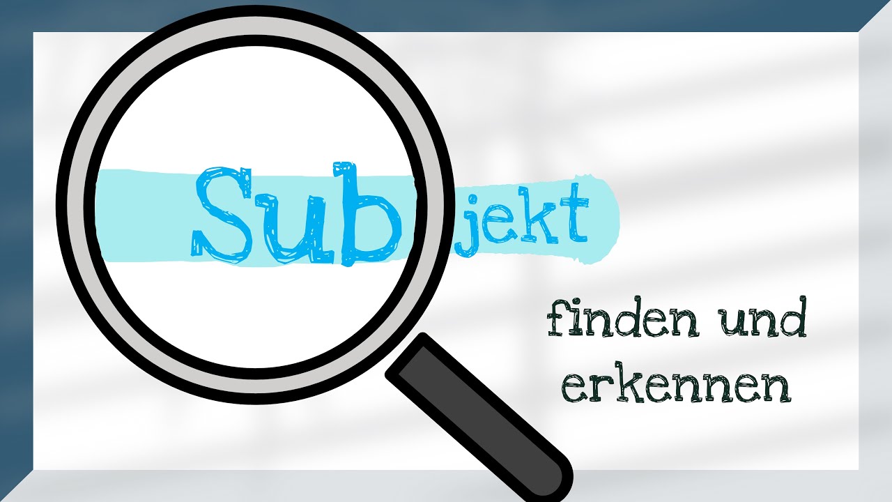 Latein | 👓 Subjekt finden und erkennen (4 Tipps)