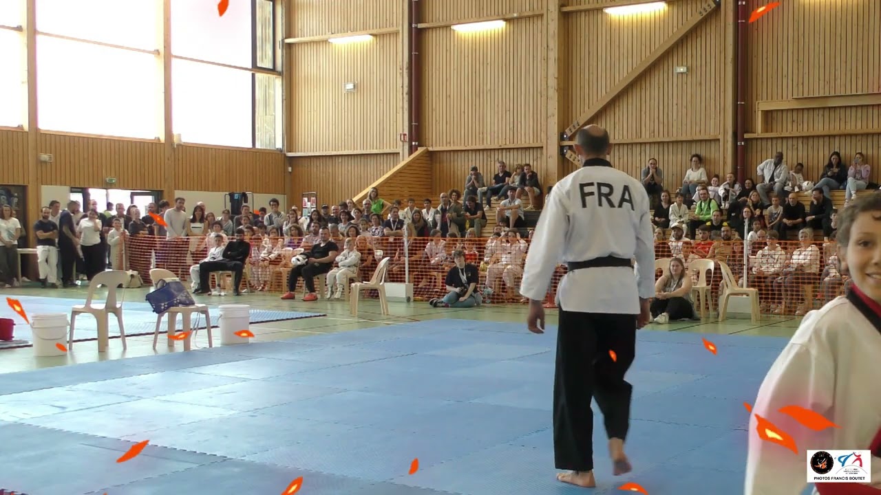 Démonstration Technique - Me Eric Albasini, Entraineur Poomsae de la Ligue Nouvelle Aquitaine