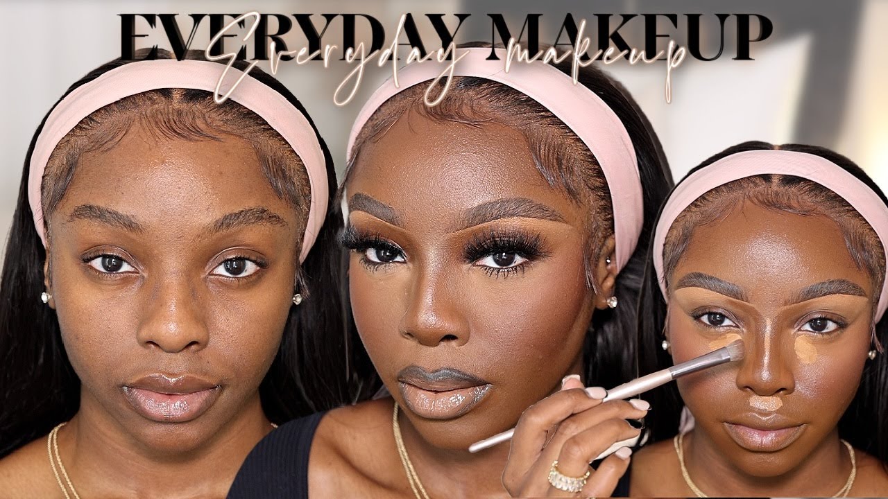 *IN DEPTH* DarkSkin WOC Everyday Soft Glam Makeup Routine