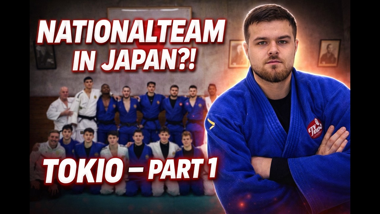 Mit der Judo-Nationalmannschaft in Tokio 🇯🇵🥋 Japan Trainingslager PART 1