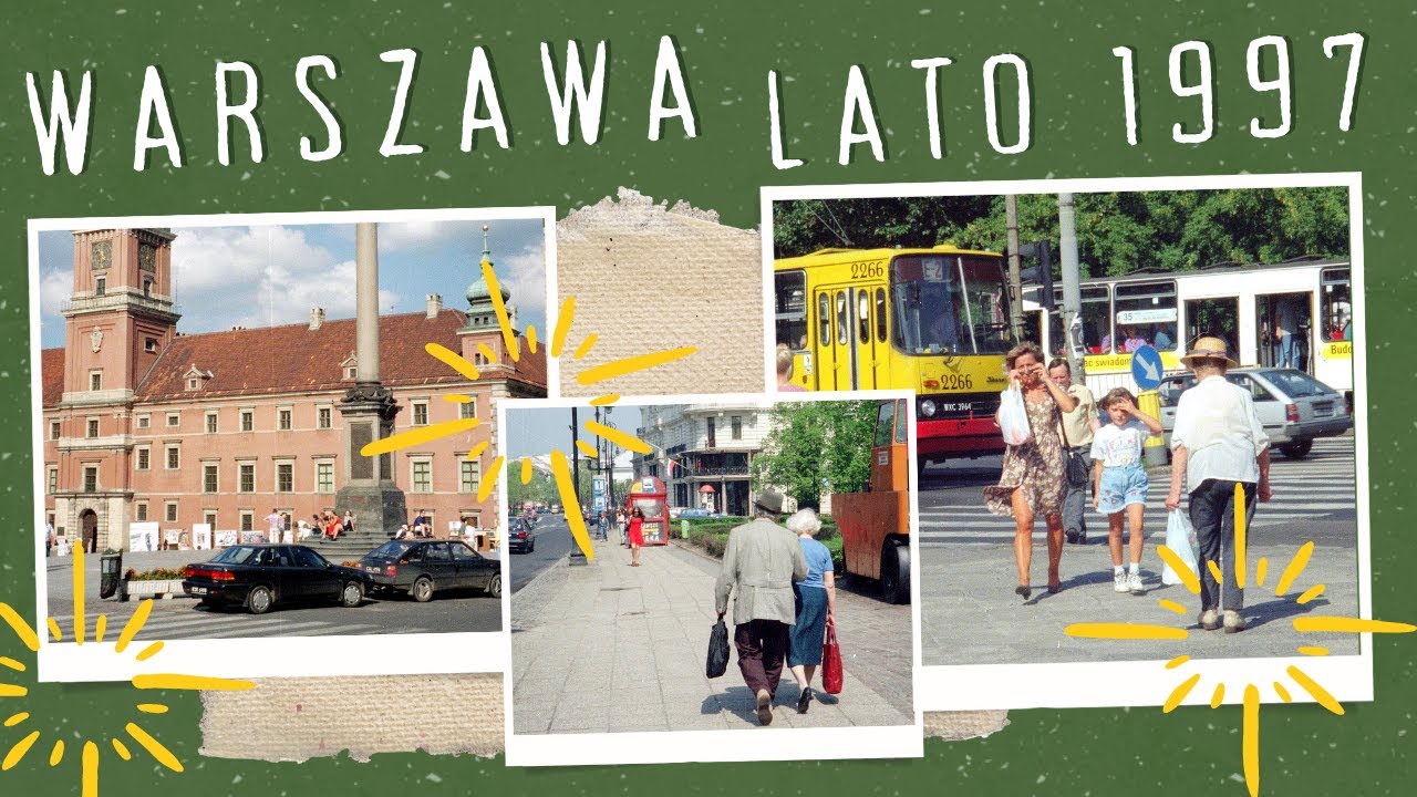 Lato 1997 w Śr&oacute;dmieściu Warszawy na archiwalnych fotografiach / Historia Polski