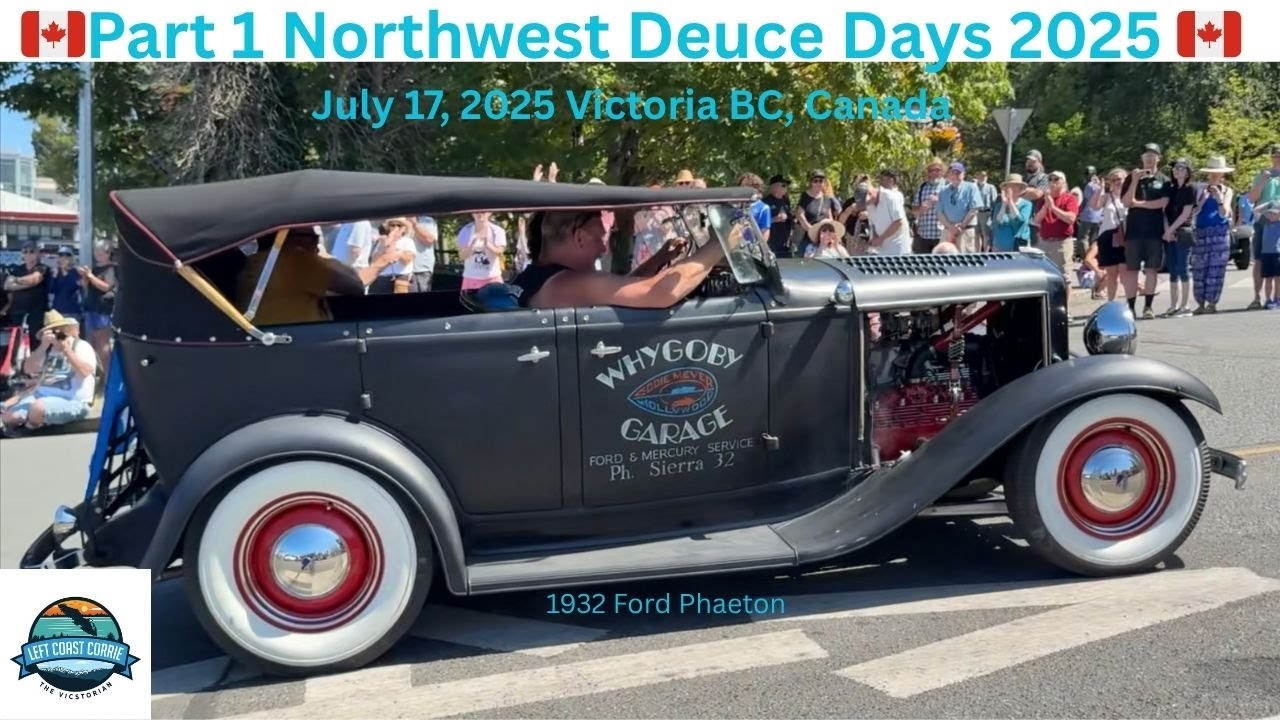 Northwest Deuce Days 2025 Kicks Off! Incredible Classic Cars Arrive by Ferry