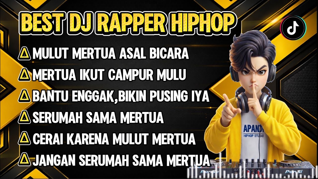 BEST DJ RAPPER HIPHOP || MULUT MERTUA ASAL BICARA || MERTUA IKUT CAMPUR MULU || SINDIRAN #djhiphop 