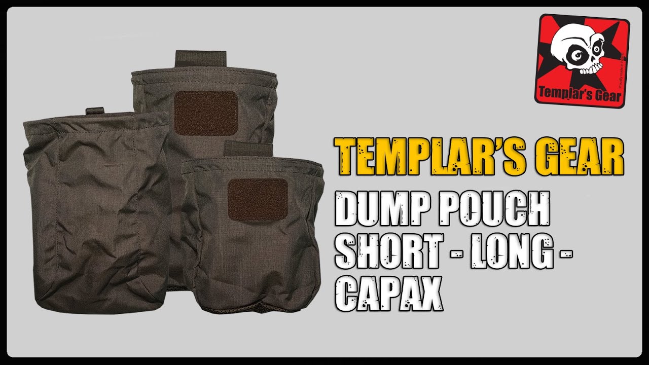 Templar's Gear - Dump Pouch (Short, Long And Capax)