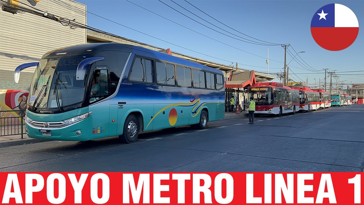 Red | Apoyo Metro Linea 1 - Pajaritos - San Pablo