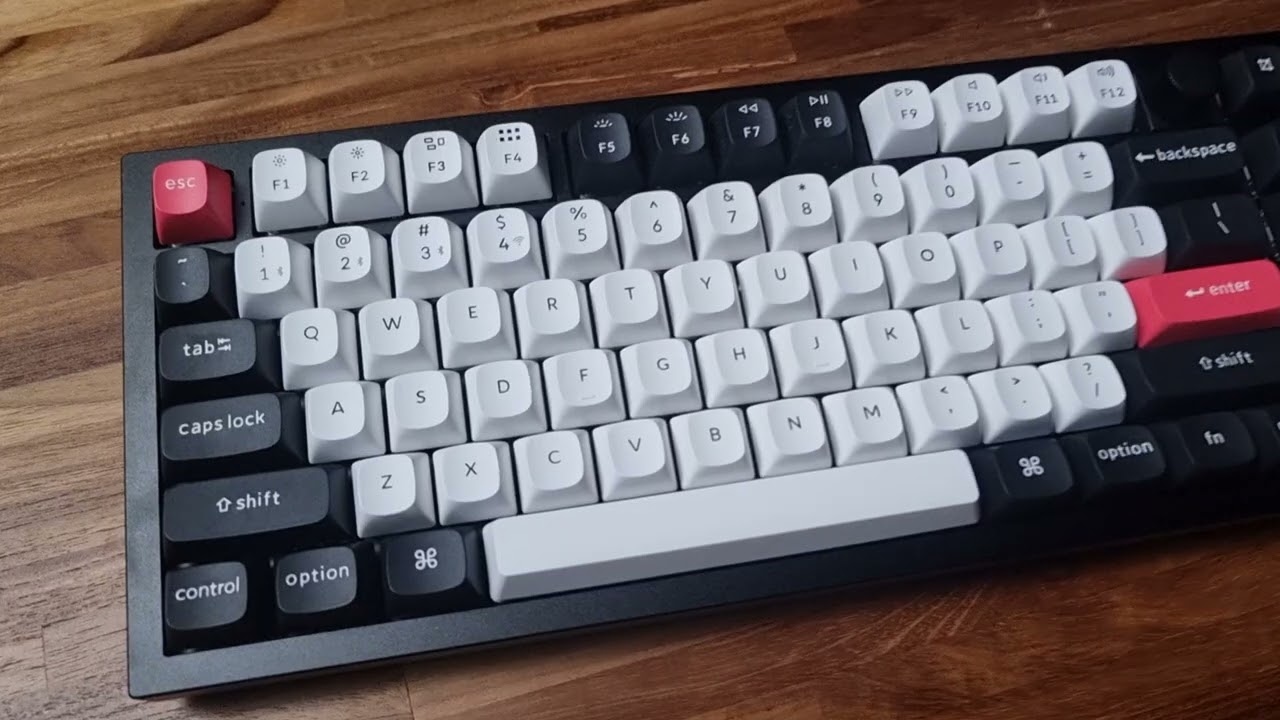 Keychron Q6 HE 100% QMK Wireless Custom Keyboard Hall Effect Gateron Double Rail Magnetic Switch