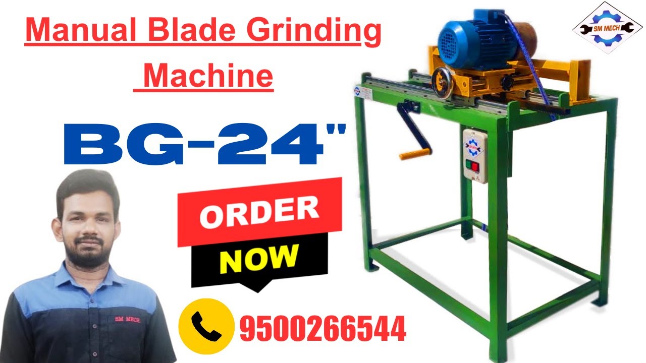 Blade Grinding Machine for Plastic Grinder at Low Cost