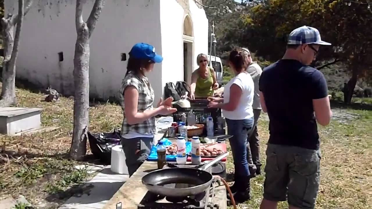 Griekse kooklessen op Kreta