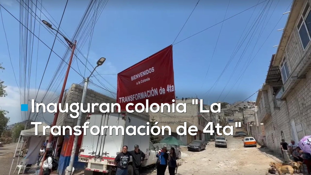Protesta en Tultitl&aacute;n: vecinos rebautizan sus calles con mensajes contra la &ldquo;4T&rdquo;