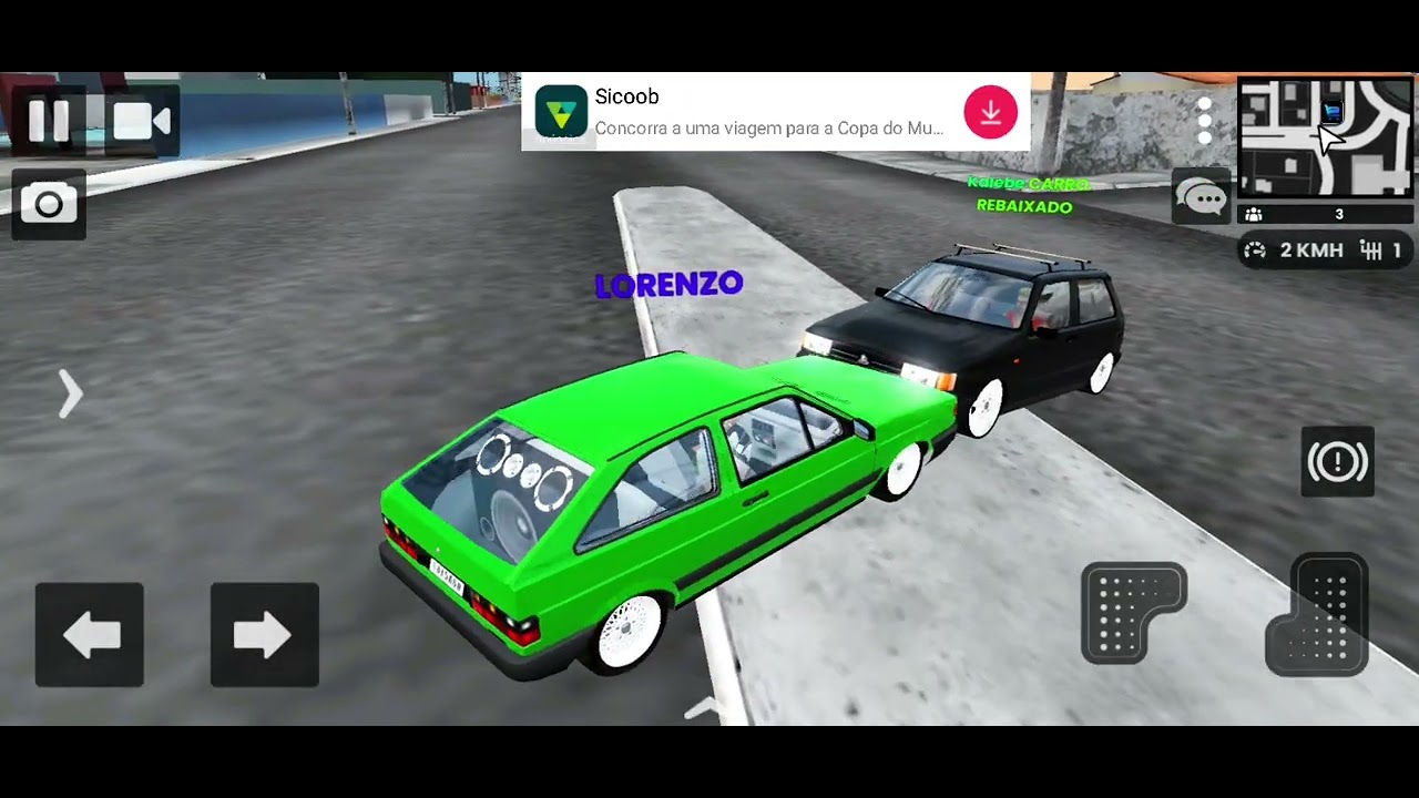 ANDANDO DE GOL QUADRADO 