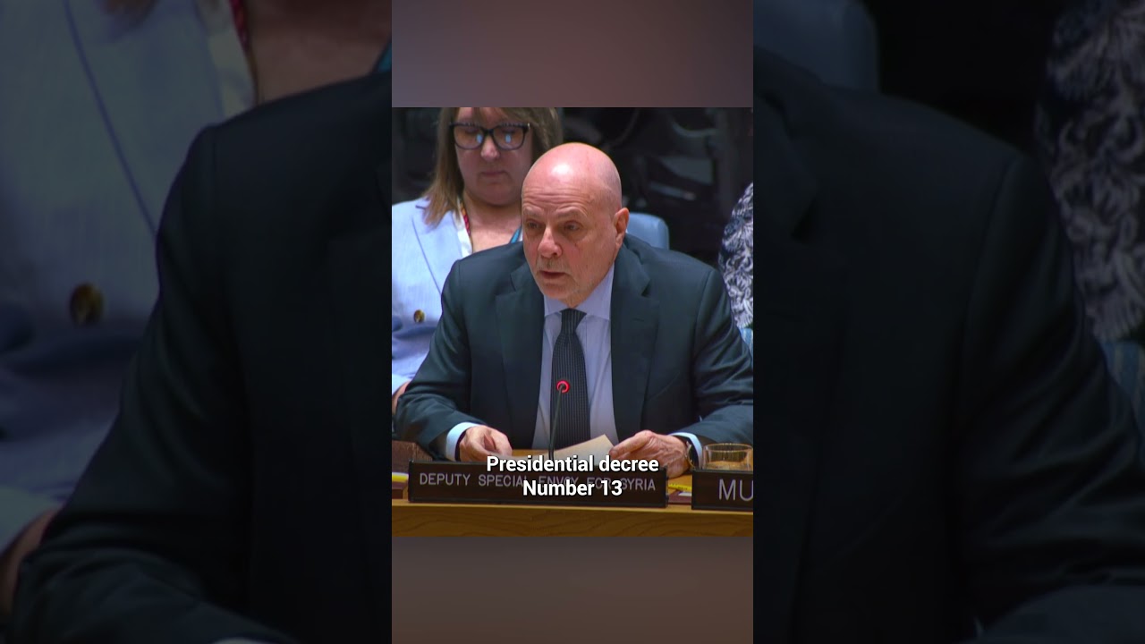 Security Council Briefed on Situation in #Syria