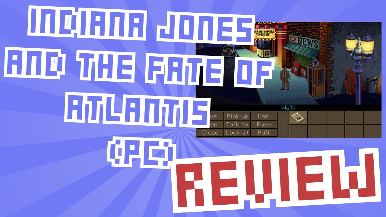 Indiana Jones and the Fate of Atlantis (PC, 1992) - Review - Whips, Wits, and Worldstones