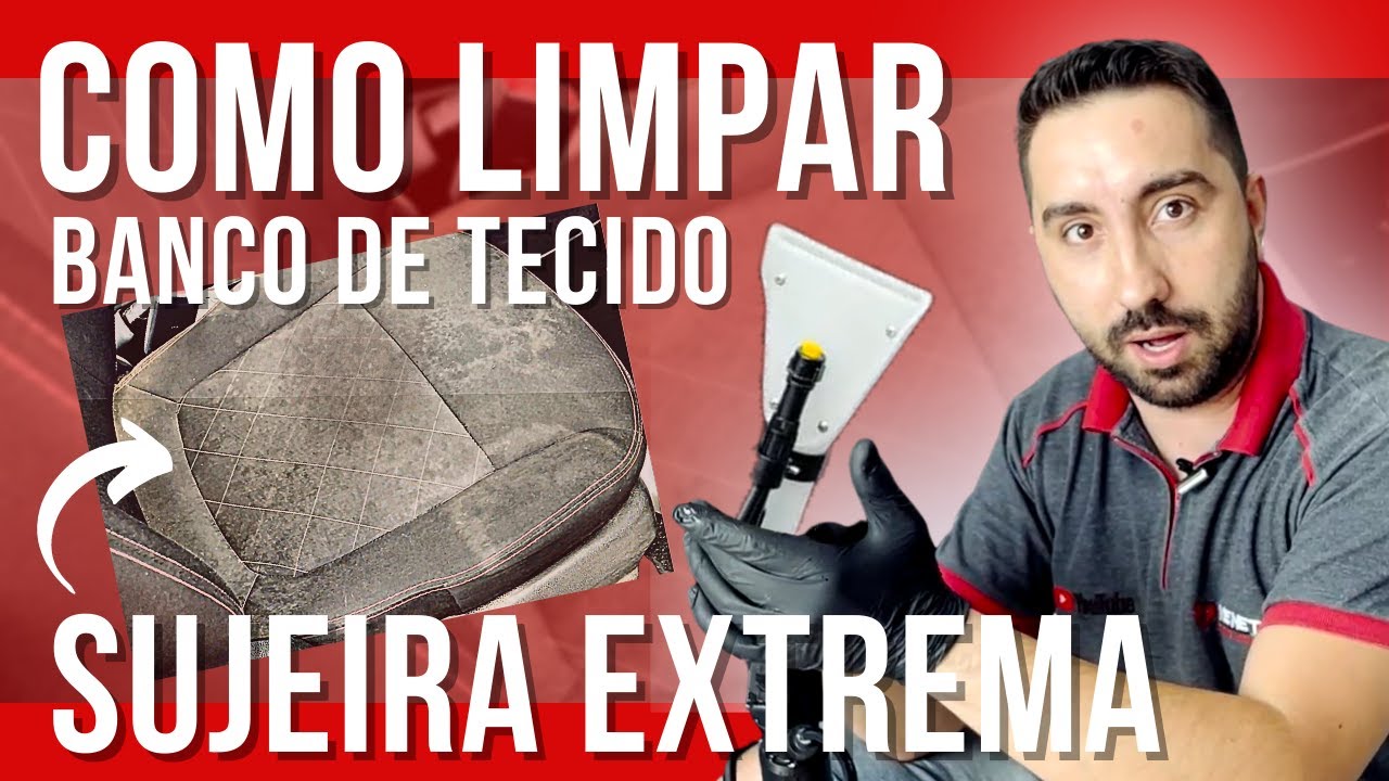 COMO LIMPAR UM BANCO SUJO DE VERDADE | Testando a Extratora EP150
