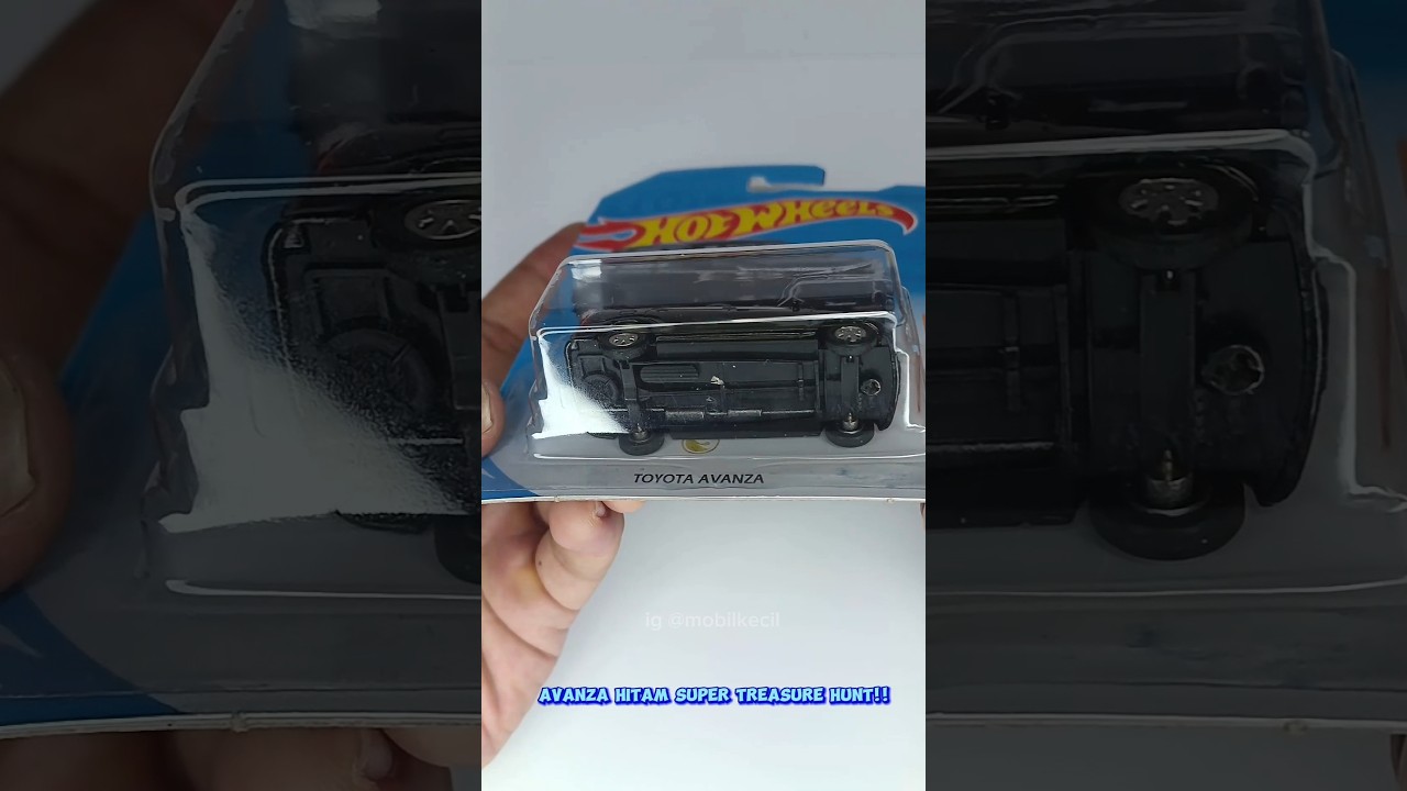 Bikin Avanza Hitam Jadi Hot Wheels Super Treasure Hunt.